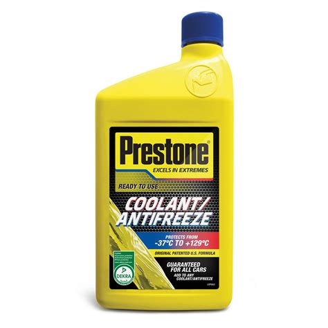 prestone coolant|Ready To Use Coolant / Antifreeze